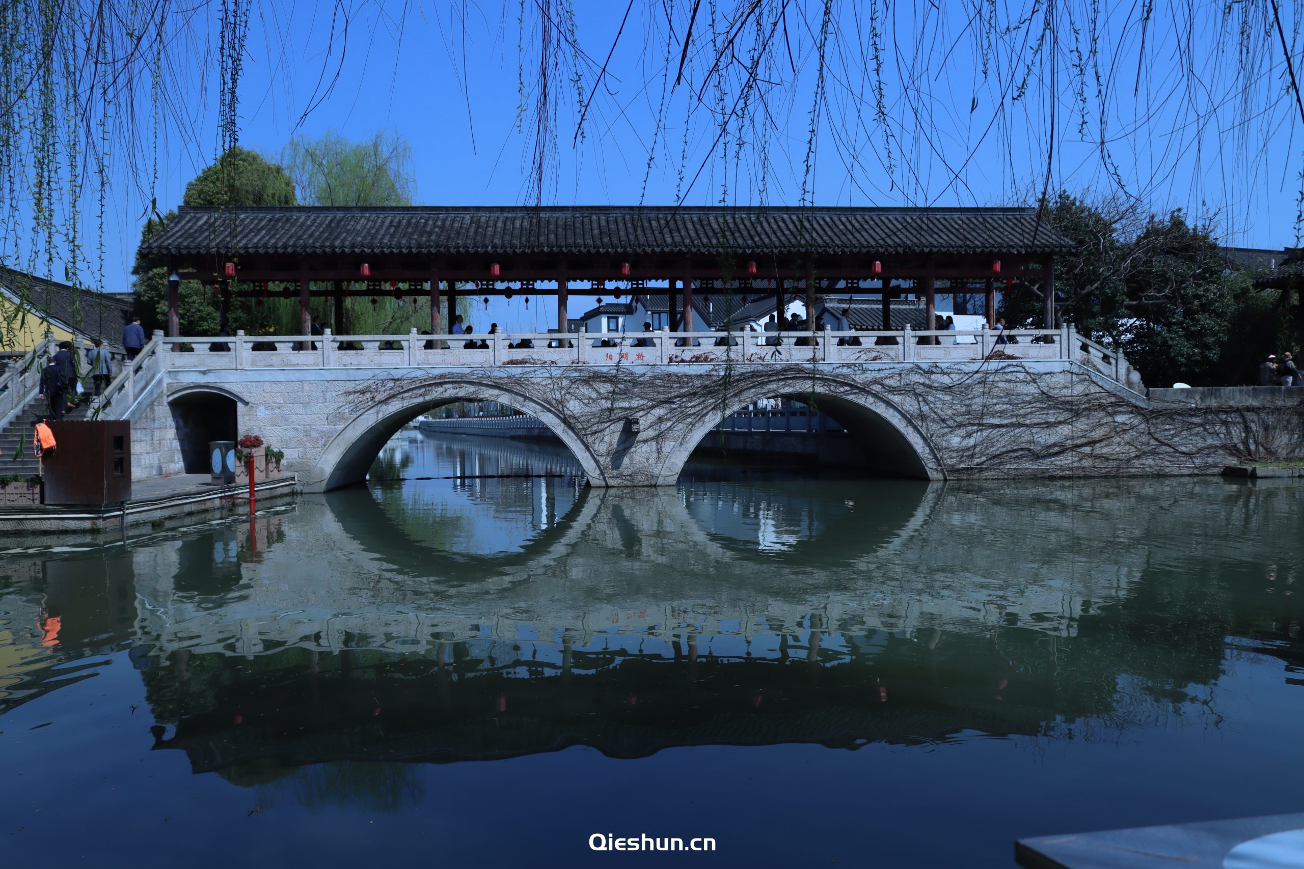 安昌古镇双孔桥-阳明桥
